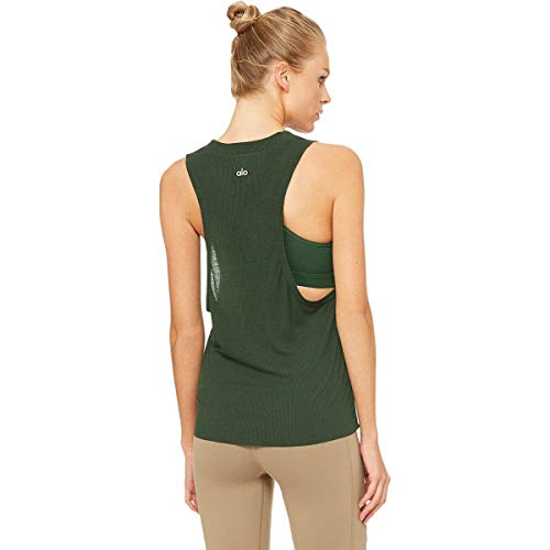 ALO Heat-Wave Tank Top Hunter SM - Thumbnail 2