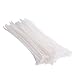 Nylon Zip Ties Heavy Duty- 8 Inch 100 Pieces,50 Pounds Tensile Strength, Ultra Strong Plastic Wire Ties, Multi-Purpose Self Locking Cable Ties.White