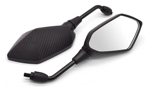 Espejos laterales retrovisores para Suzuki V-Strom DL650 DL1000 GSR750 acabado carbono