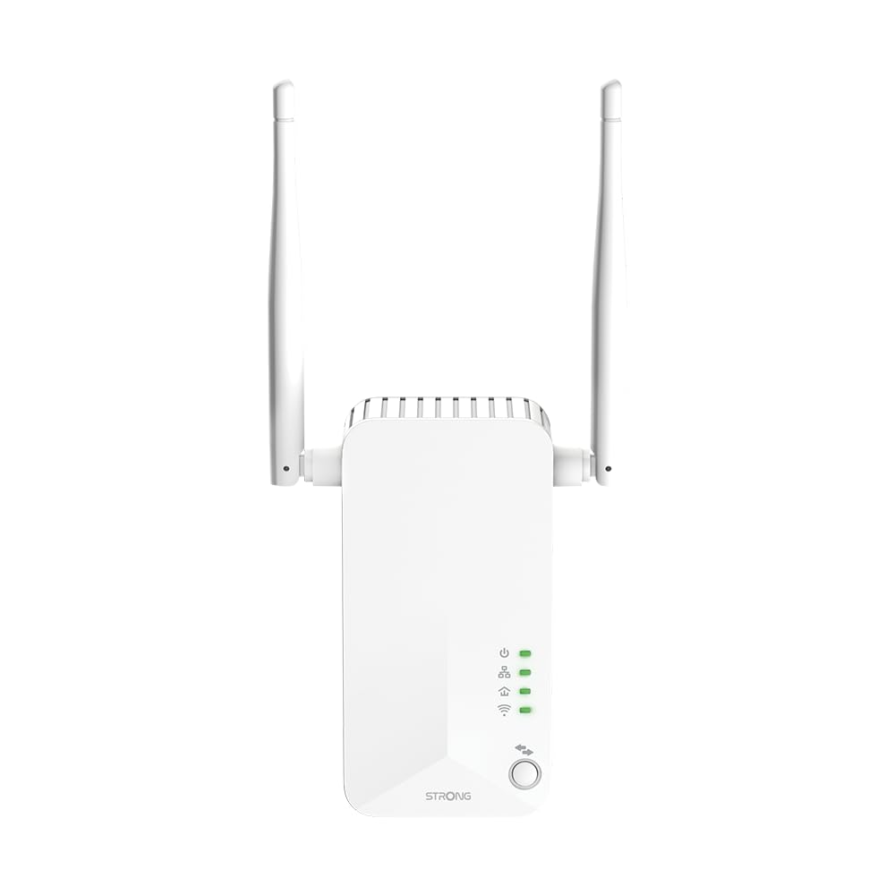 Strong Powerline WiFi 600 Triple Pack V2 600 Mbit/s Przewodowa sieć lan Biały 3 szt