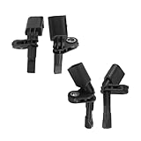 HZEL Car ABS Wheel Speed Sensor, 4 PCS Front Rear Right Left OEM# WHT003856 WHT003857 Vehicle ABS Tire Speed Sensor Replacement, Auto Accessories, Compatible with GT Beetle Passat Jetta