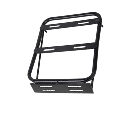Porte-bagages moto détachable pour installer une boîte de rangement