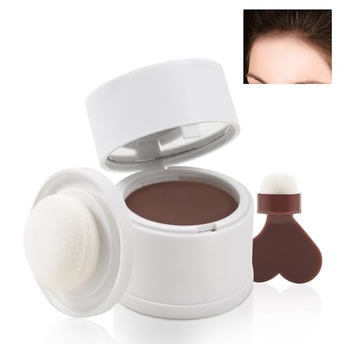 Boobeen Crema Cubre Raíz Instantánea, Polvo Sombra Capilar de Larga Duración, Corrector Capilar para Grises, Cabello Adelgazado, Cubre Cabello