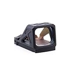 SHIELD SIGHTS RMSsc - Reflex Mini Sight Sub Compact (4MOA) - RMSc Footprint - Crystal Clear Lens - Co-Witness - Open Reflex Sight - Aluminum Housing - EDC/CCW Optic - Always On - Automatic Brightness
