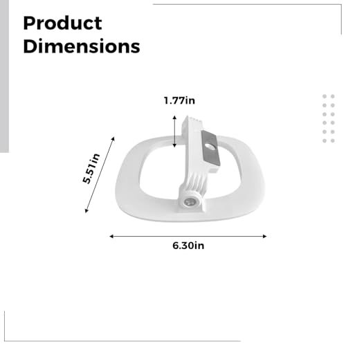 Soporte de Escritorio Ajustable para Proyector Blanco miniatura 3