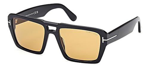 Tom Ford RED FORD FT1153 Black/Yellow Brown 56/19/145 men Sunglasses