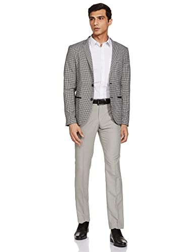 Image of PARK AVENUE Men Men's PLEATLESS Smart FIT Medium Fawn Formal Trouser