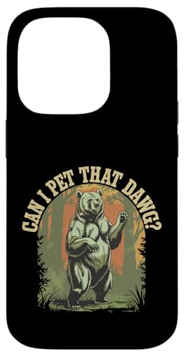 Bear Can I Pet That Dog �ʔ��� �n�C�L���O �L�����v �X�}�z�P�[�X iPhone 14 Pro �p