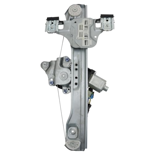 Image of TRQ Rear Driver Side Power Window Motor and Regulator Assembly Compatible with 2012-2020 Chevrolet Sonic