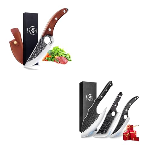 Set Cuchillos Carne 4 Piezas Acero Inoxidable