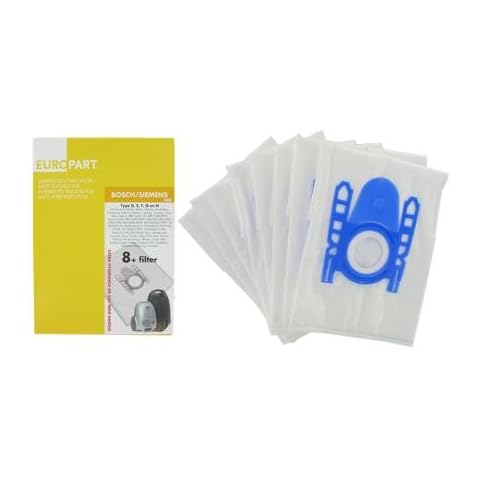 8 fleece vacuum cleaner bags and 1 filter Bosch GL50 Cover