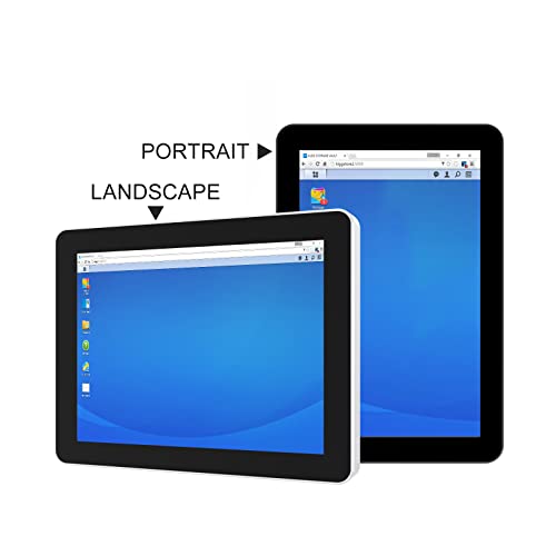 Image of GreenTouch 7 Inch Desktop Wall Mountable Multi PCAP Touch Screen Monitor HDMI /VGA Input 1024 * 600 Resolution Display