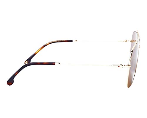 Carrera 182/F/S Sunglasses CA182FS-0J5G-K1-6017 - Gold Frame, Brown Gold Sp Lenses, Lens Diameter3