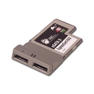 ExpressCard eSATA II de Siig con función Raid para ampliación de almacenamiento en portátiles