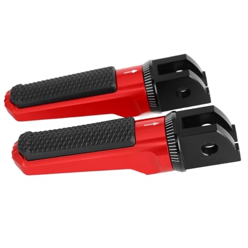 Repose-pieds avant moto rouge pour Yamaha MT07 MT09 FZ6 FJR1300
