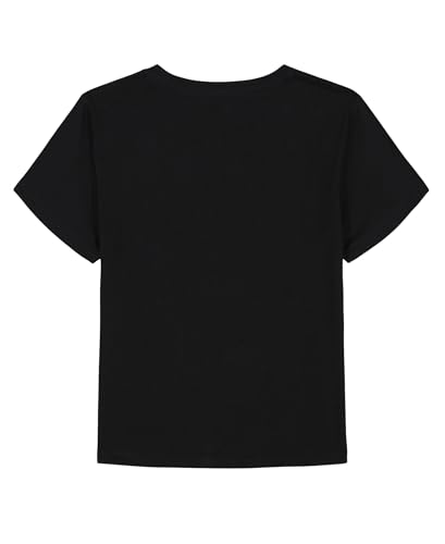 Image of Lucky Brand Girl's Short Sleeve Graphic T-Shirt, Tagless Cotton Tee with Fun Designs