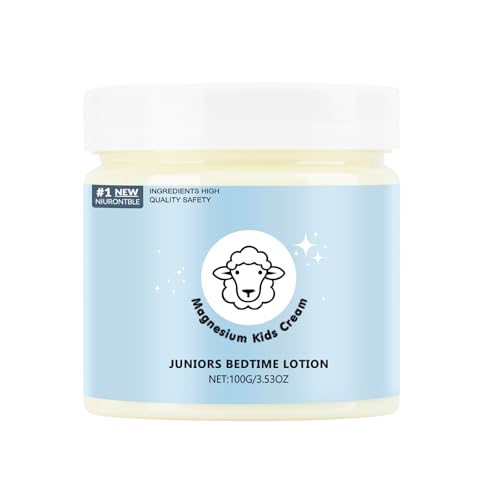 Image of Magnesium Lotion for Kids - Magnesium Lotion for Sleep - Soothing Relief & Relaxation - Topical Magnesium Cream Helps Kids Stay Calm at Bedtime and During The Night - Without Melatonin（3.53 oz）