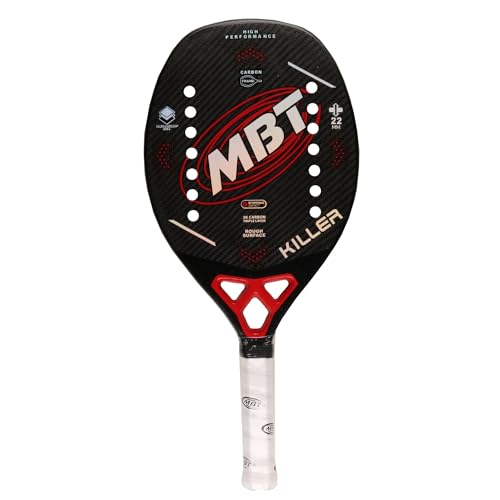 MBT KILLER, Racchetta Beach Tennis 3K Carbonio Triple Layer -