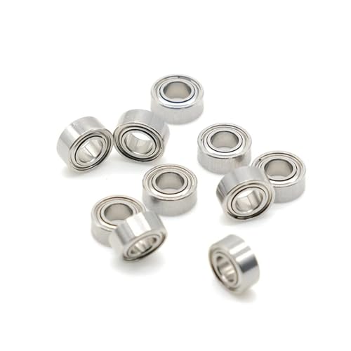 Roulements MR105ZZ 5x10x4 mm : lot de 4 pièces miniatures en acier blindé