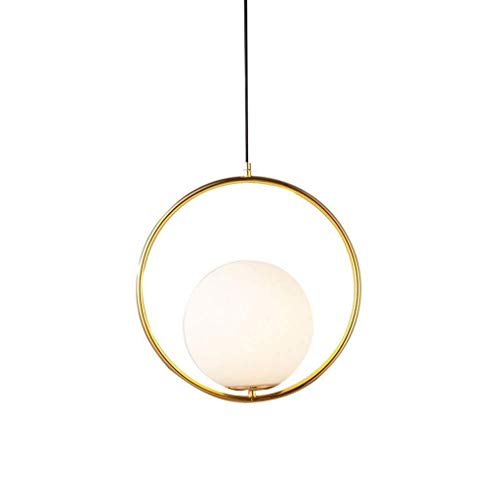 Luminaire suspendu moderne en métal doré d'une élégance rare pour cuisine et bar