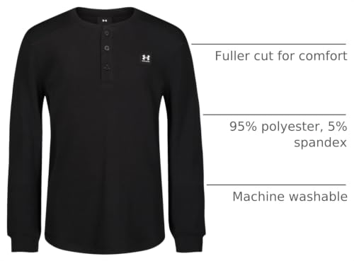Image of Under Armour Boys' Long Sleeve Thermal Knit Shirt, Outdoor Collection