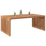 【Uso exterior versátil】 Diseñada para espacios exteriores, esta mesa aporta valor a jardines y terrazas. Ya sea en reuniones sociales o en momentos tranquilos en familia, su construcción robusta y diseño moderno ofrecen funcionalidad, siendo tanto decorativa como práctica. Su versatilidad asegura que encaje bien en diferentes entornos, prometiendo comodidad y estilo en cada ocasión.