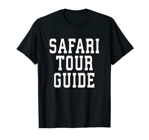 Safari Tour Guide - Camiseta de Halloween para adultos, niños Camiseta