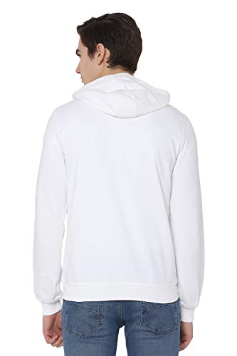 Image of Allen Solly Cotton Men Hooded Sweatshirt