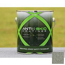 Chemsol2500-LG-GL Nonslip Coating, Extremely Durable Antislip Paint, Light Gray, 1 Gal.