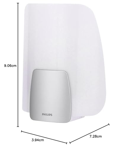 Image of Philips Comet Decorative Wall Lamp | Indoor Wall Light for Living Room & Bedroom | Bulb Base : B22 | Synthetic Finish | Pack of 2 (Bulb Not Included)