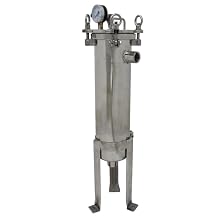 4# Stainless Steel Bag Filter 1" NPT in/Out Solid-Liquid Separation Tool Bag Water Filter Purification Equipment Multi-Purpose Filter Equipment