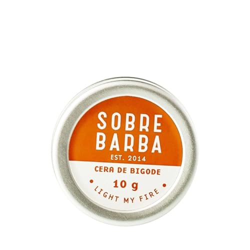 Cera de Bigode - Light My Fire 10G, Sobrebarba, Laranja