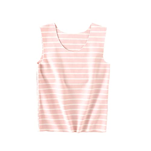 Boys Girls 3 Pack Striped Fleece Thermal Tank Tops Undershirts2