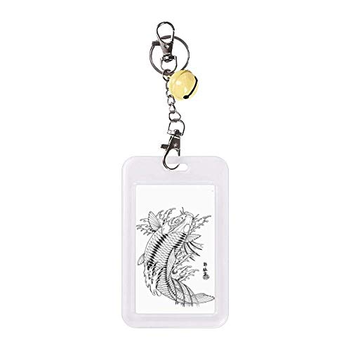 Badge de protection pour carte de crédit anti rfid poisson jaune