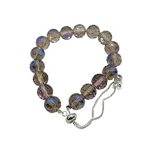 10mm Phantom Purple+silver chain