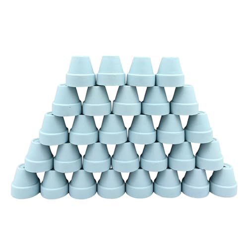 Yuvori Mini Pastel Terracotta Pots for Micro Gardens – 30