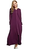 Zeagoo WoMens Plus Size Long Ultra-Soft Fleece Hoodie Robe,Wineberry,XX-Large