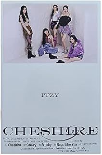 [Preorder Benefit] ITZY : CHESHIRE (B Version) Standard Album CD-R+Photo Cube+Clear Photocard+Poster+Photobook+Photocard+Lyric Paper+Neon Photocard+4-CUT Film+(Extra ITZY 6 Photocards+Pocket Mirror)