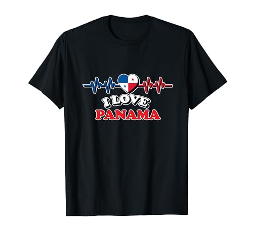 I Love Panama Trip Travel Matching Vacaciones familiares Camiseta