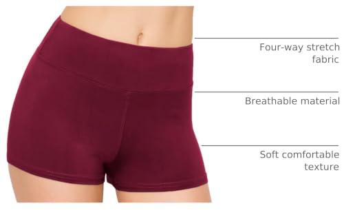 Image of ALWAYS 3 Pack Yoga Shorts - Super Soft Slip Shorts for Women