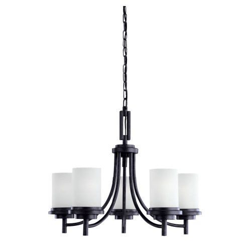 Sea Gull Lighting 31661-839 Winnetka Five Light Chandelier, Blacksmith Finish Sea Gull Lighting 31661-839 Winnetka Five Light Chandelier, Blacksmith Finish