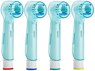 4 Electric Toothbrush Covers ~ Case Compatible with Oral B Toothbrush Round Heads, Protective hygienic Cover for Travelling