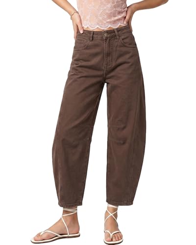 GRAPENT Spring Outfits for Women 2026 Womens Jeans High Waisted