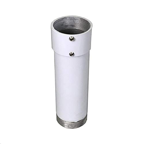 Tube d'extension 6" 50mm blanc AMER pour corriger un support trop court
