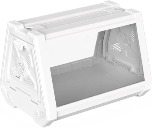 PVTK���@�\঒��ގ���P�[�X �ώ@���t����`�f�U�C�� �����n�Č��P�[�W ���h�J���g���X�y�[�X ঒��ޗ����ގ���n�r�^�b�g (35*25.5*22cm,�z���C�g)