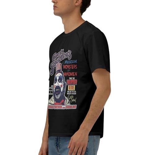 Men's Women's Novelty Round Neck Hip hop Short Sleeve T-Shirt Breathable Undershirt3