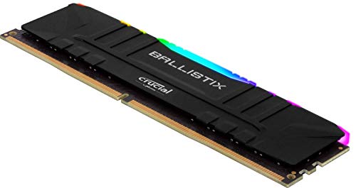 Image of Crucial Ballistix RGB 3000 MHz DDR4 DRAM Desktop Gaming Memory 8GB CL15 BL8G30C15U4BL (Black)
