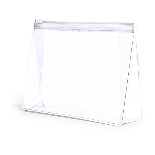 Preisvergleich Produktbild eBuyGB Kosmetiktasche für Flüssigkeiten, Reisezubehör, PVC, Kulturbeutel, Plastik, farblos, 5 Stück