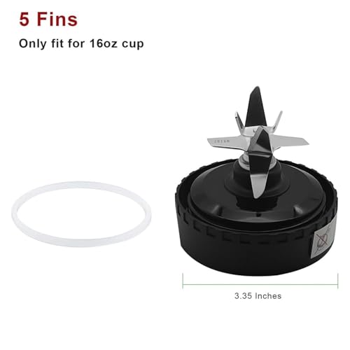 Cuchilla de licuadora de 5 aletas para Ninja QB3001SS y QB3000 4