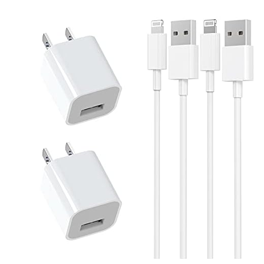 [Apple MFi Certified] iPhone Charger, Belcompany 2 Pack 3FT Lightning to USB Fast Charge Sync Transfer Cord & 2 Pack USB Wall Charger Travel Plug Compatible with iPhone 13/12/11/XS/XR/X 8/iPad/AirPods